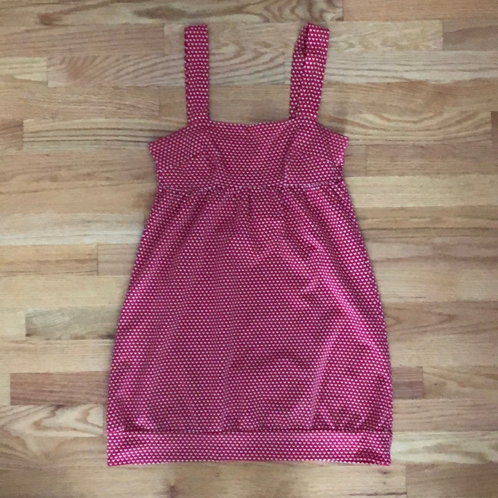 Forever 21 Red and White Heart Dress